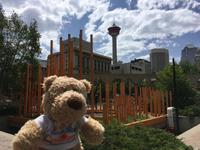 Stadtrundfahrt in Calgary - Olympic Plaza