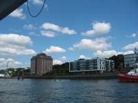 Blick auf das EX- Kühlgebäude