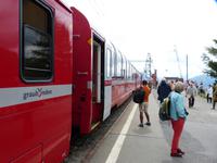 Fotostop auf Alp Grüm