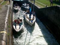 Berg, Schleusentreppe 