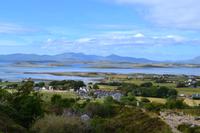 Am Croagh Patrick - Blick auf die Clew Bay