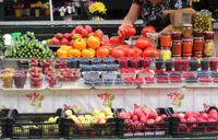 Lettland - Jurmala - Marktstand