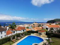 Portugal, Azoren, Faial, Blick vom Hotel Horta