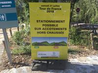 Hier kommen die Radfahrer vorbei.