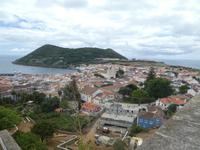 Portugal, Azoren, Terceira, Blick auf Angra