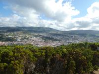 Portugal, Azoren, Terceira, Blick auf Angra