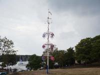 Midsommerbaum in Mariehamn