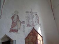 Fresken in der Kirche von Lärbro