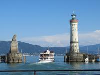 Lindau - Hafen - Ausfahrt des MS München
