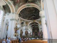 In der Kathedrale von St. Gallen
