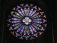 Carcassonne, Querschiff, Rosette 
