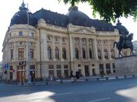 Bukarest - Platz der Revolution, Universitätsbücherei