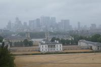 Blick vom Observatorium auf die Themse