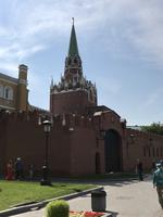 Moskau: An der Kremlmauer