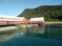Die alte Fischkonservenfabrik am Icy Strait Point