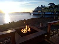 Abendstimmung am Icy Strait Point