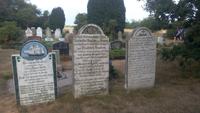Föhr, Inselrundfahrt, Friedhof und Kirche St. Laurenzius bei Süderende