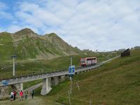 Davos -Ausflug auf den Weissfluh-Gipfel
