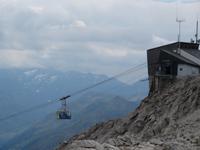 Davos -Ausflug auf den Weissfluh-Gipfel