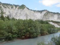 Fahrt mit dem Glacier-Express - die Rheinschlucht