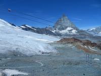 Zermatt - Ausflug auf das Kleine Matterhorn - Blick zum Matterhorn