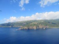 Landeanflug auf Flores