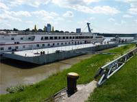 Anlegestelle in Bratislava