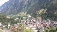 Fahrt mit dem Gotthard Panorama Express (Kirche von Wassen zum Dritten...)
