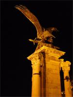 Burgenplateou bei Nacht