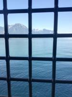 Blick vom Gefängnis des Schloss Chillon