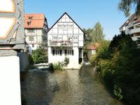 Ulm Fischerviertel an der Blau