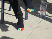 Interessante Strümpfe