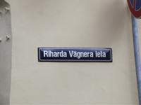 Richard-Wagner-Straße in Riga