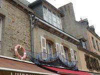 Concarneau - blauen Fischernetze