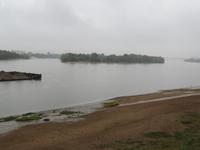 Angara in Regenwolken