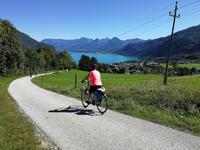 Radtour zurück zum Wolfgangsee