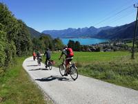 Radtour zurück zum Wolfgangsee