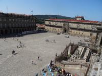 Kathedralenplatz in Santiago de Compostela
