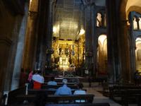 In der Kathedrale von Santiago de Compostela