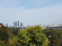 Moskau, Aussichtspunkt Sperlingsberge