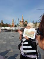 Moskau, am Roten Platz