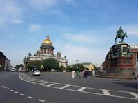 St. Petersburg, Platz vor der Isaak Kathedrale