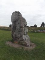 aufrechter Stein aus dem Steinkreis von Avebury