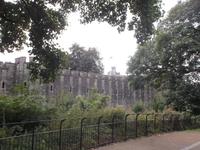 Cardiff Castle - Reste der Römermauer