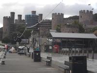 Hafen von Conwy mit Blick zur Burg