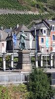 das Blücherdenkmal in Kaub am Rhein