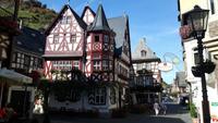 im historischen Ortskern von Bacharach