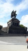 das Kaiser- Wilhelm- Denkmal am deutschen Eck