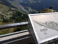 Blick nach Airolo hinunter.