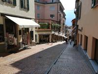 .... und immer noch geht es bergab. Gut, dass es die Standseilbahn Funicolare gibt.